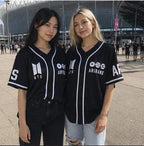 BTS baseball jersey with RM name on back